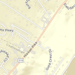 Gold Point Estates Tennessee Street Map