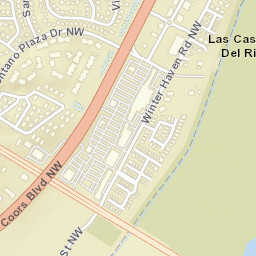 6058-6080 Coors Boulevard Northwest Street Map