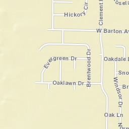 1205 Brentwood Drive West Memphis AR Street Map