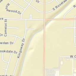 254-298 Georgetown Drive, West Memphis Street Map