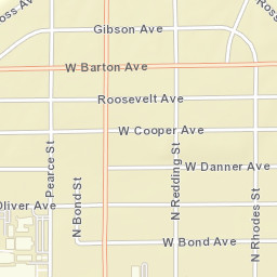 601-699 Redding Drive North West Memphis Street Map