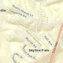 Rustic Villa Tennessee Street Map