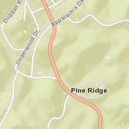 Farner Tennessee Street Map