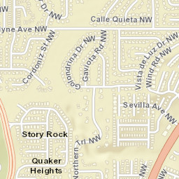 5104-5110 Golondrina Northwest, Albuquerque Street Map