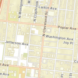 Stonewall Place Tennessee Street Map
