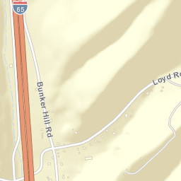 Bunker Hill Tennessee Street Map