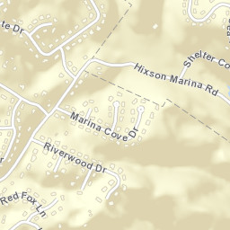 Foxwood Estates Tennessee Street Map