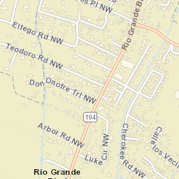 2435 Teodoro Rd NW Albuquerque NM Street Map