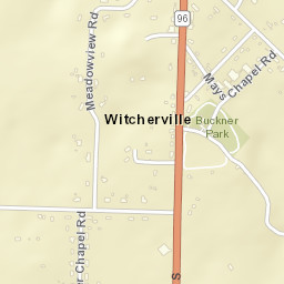 Witcherville Arkansas Street Map