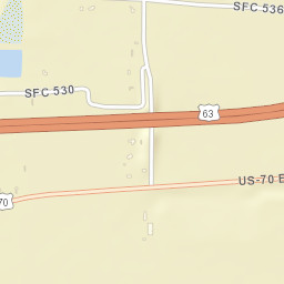 New Shady Grove Arkansas Street Map