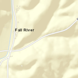 Fall River Tennessee Street Map