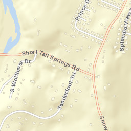 Rock Ledge Estates Tennessee Street Map