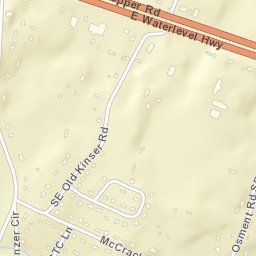 Chestuee Tennessee Street Map