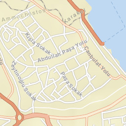 Famagusta Street Map
