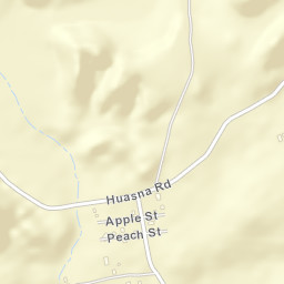 Huasna California Street Map