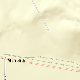 Manolith California Street Map