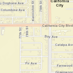 California City California Street Map