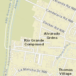 2601-2657 Don Pedro Northwest Albuquerque NM Street Map