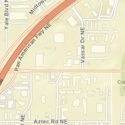 2850-2864 Comanche Road Northeast, Albuquerque Street Map