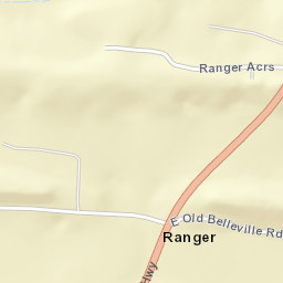 Ranger Arkansas Street Map
