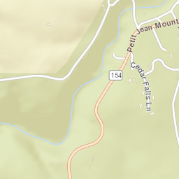 1311-1317 Petit Jean Mountain Road Morrilton Street Map