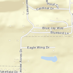 Lakeview Acres Arkansas Street Map