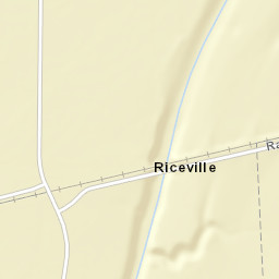 Riceville Arkansas Street Map