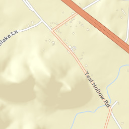 Kelso Tennessee Street Map