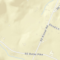 Taylor Tennessee Street Map