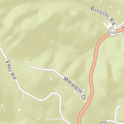 Turtletown Tennessee Street Map