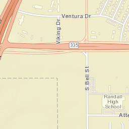 6310 Hollywood Rd Amarillo TX Street Map