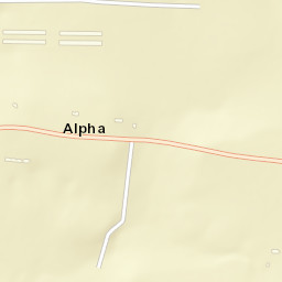 Alpha Arkansas Street Map