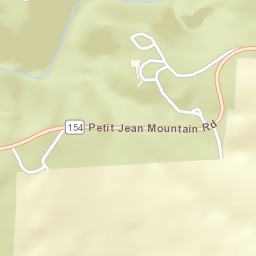 Petit Jean Mountain Road, Morrilton, AR Street Map