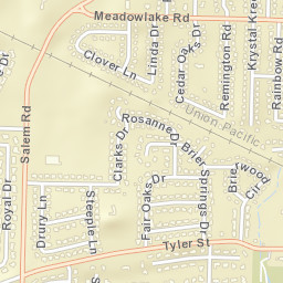 2830-2840 Summerset Drive Conway AR Street Map