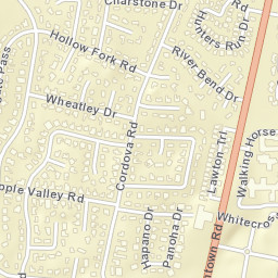 1674-1698 Old Mill Road, Germantown, TN Street Map