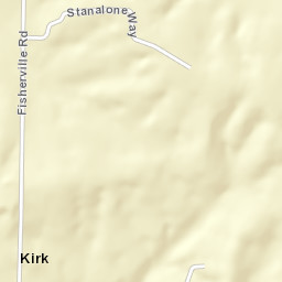 Kirk Tennessee Street Map
