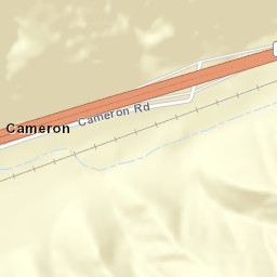 Cameron California Street Map