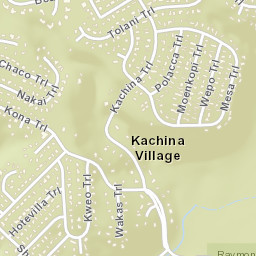 Kachina Village Arizona Street Map