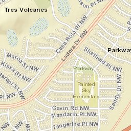 Ladera Dr NW, Albuquerque, NM 87120 Street Map
