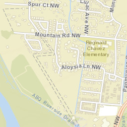 3212-3216 Don Gabal Loop Northwest Street Map