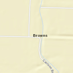 Browns Arkansas Street Map