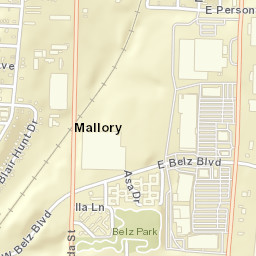 1651-1675 South Main Street, Memphis, TN Street Map