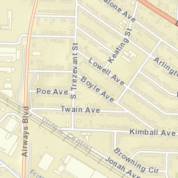 1603-1621 S Trezevant St, Memphis, TN 38114 Street Map