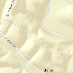 Idaho Tennessee Street Map