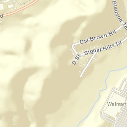 Signal Hills Tennessee Street Map