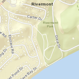 Rivermont Tennessee Street Map