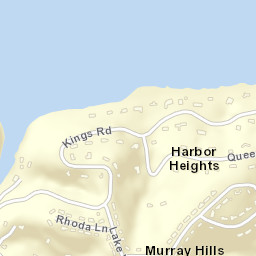 Murray Hills Tennessee Street Map