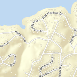 Harbor Heights Tennessee Street Map