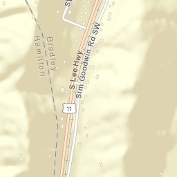 Mineral Park Tennessee Street Map