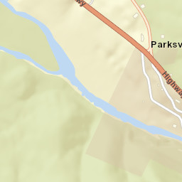 Parksville Tennessee Street Map